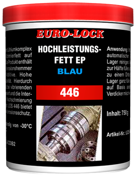 LOS 446 - Hochleistungsfett EP Blau